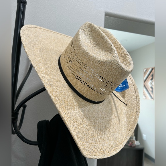 6 1/2in Rodeo King Bangora HD Burlap 4 1/2in. Brim Cowboy Hat. - Picture 2 of 3